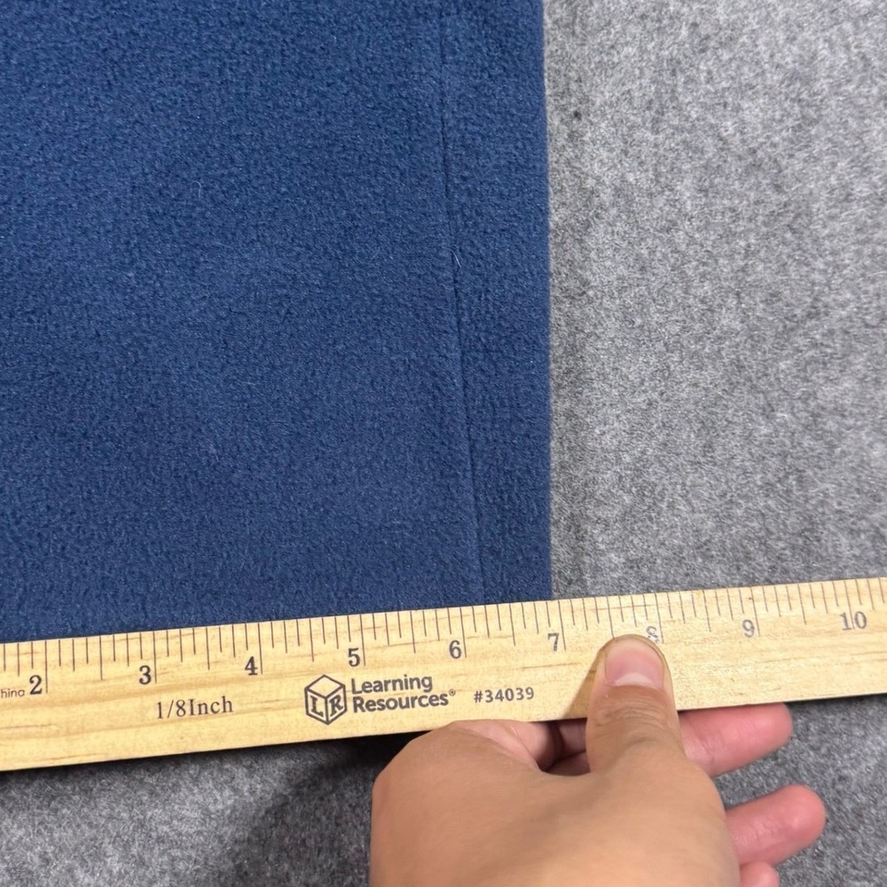 The North Face Fleece Pants Mens Medium Blue Polartec Circular Design Cargo Belt - Picture 12 of 13